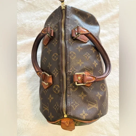 Louis Vuitton Monogram Speedy 30 Made in France SD1087 - Picture 2 of 10